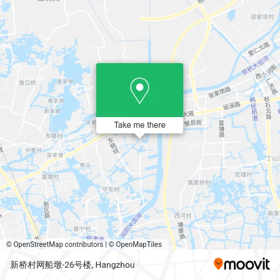 新桥村网船墩-26号楼 map