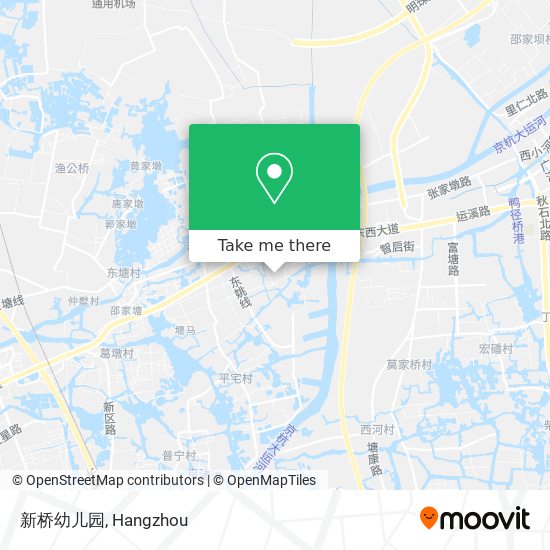 新桥幼儿园 map