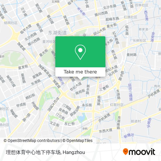 理想体育中心地下停车场 map