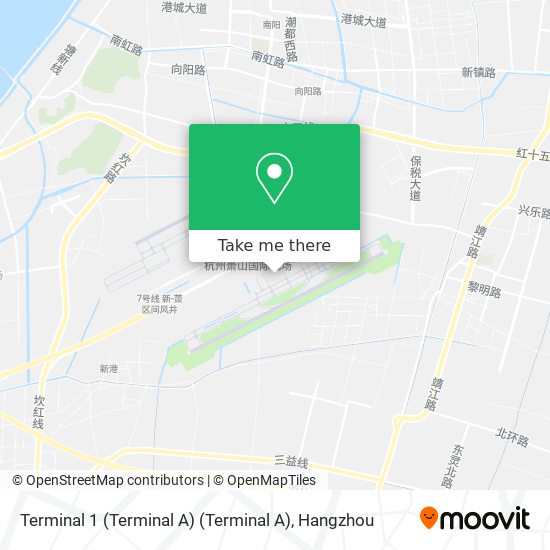 Terminal 1 (Terminal A) (Terminal A) map