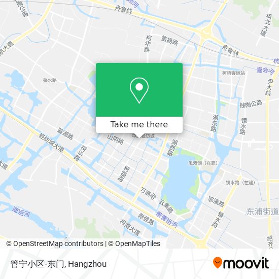 管宁小区-东门 map