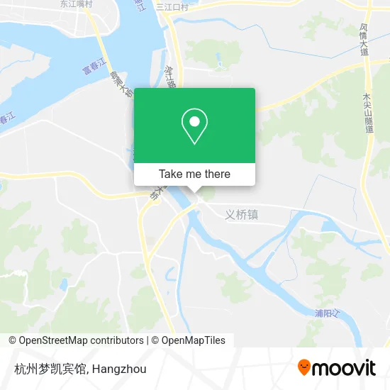 杭州梦凯宾馆 map