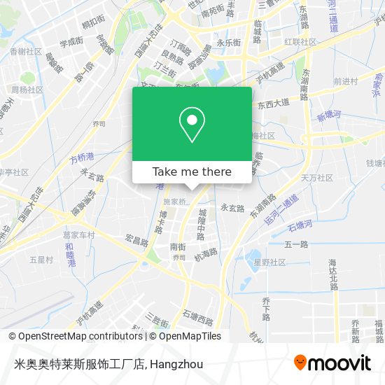 米奥奥特莱斯服饰工厂店 map
