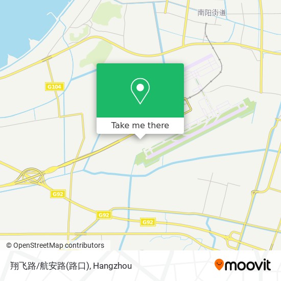 翔飞路/航安路(路口) map
