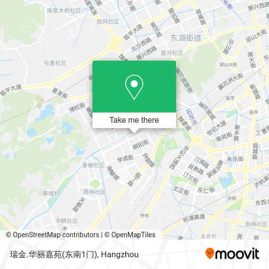 瑞金.华丽嘉苑(东南1门) map