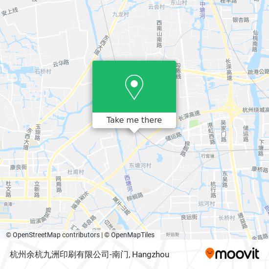 杭州余杭九洲印刷有限公司-南门 map
