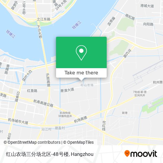 红山农场三分场北区-48号楼 map