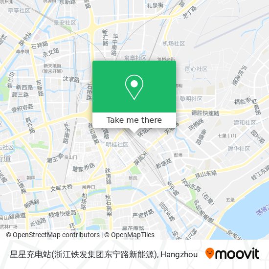 星星充电站(浙江铁发集团东宁路新能源) map