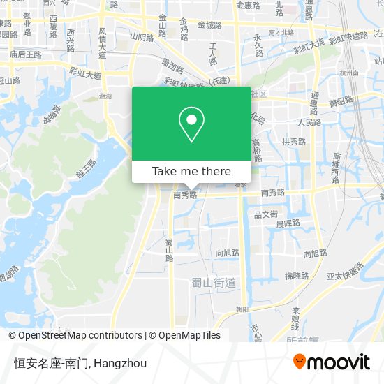 恒安名座-南门 map
