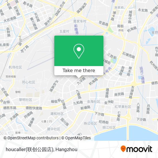 houcaller(联创公园店) map