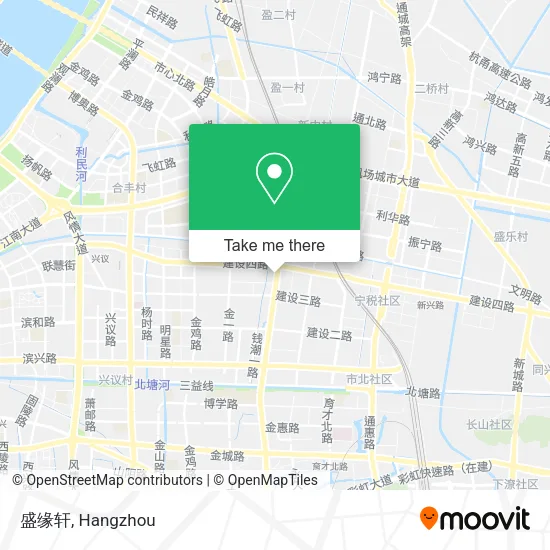 盛缘轩 map