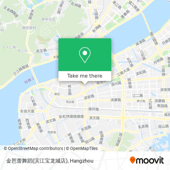 金芭蕾舞蹈(滨江宝龙城店) map