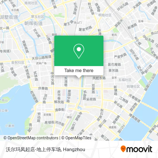 沃尔玛凤起店-地上停车场 map