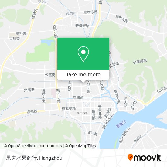 果夫水果商行 map