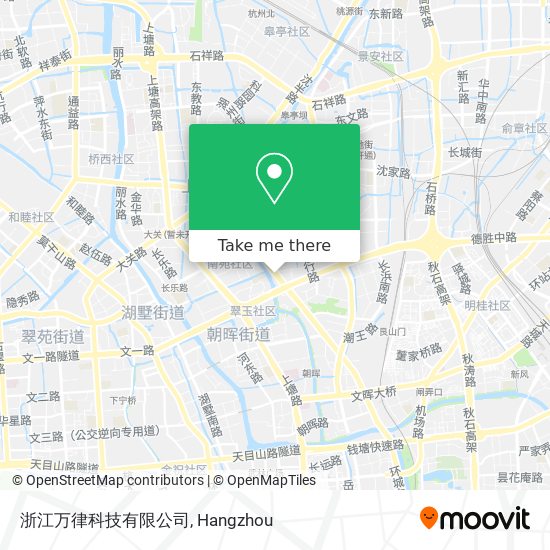 浙江万律科技有限公司 map