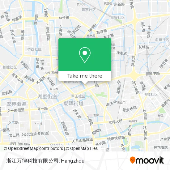 浙江万律科技有限公司 map