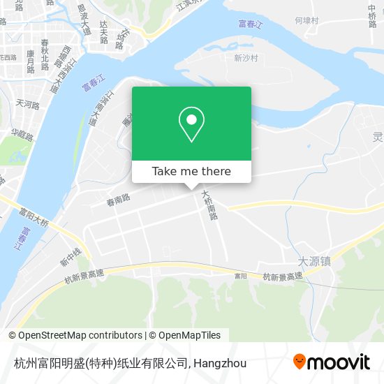 杭州富阳明盛(特种)纸业有限公司 map