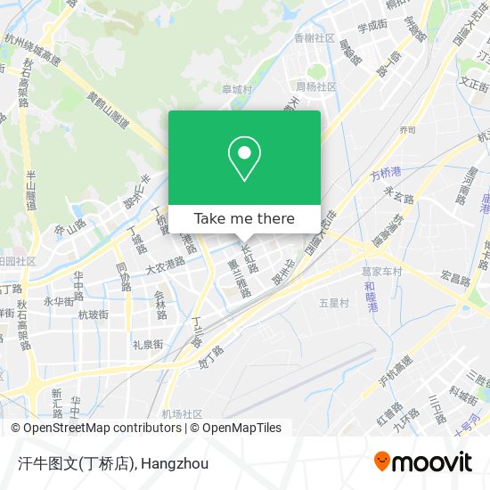 汗牛图文(丁桥店) map