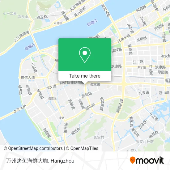 万州烤鱼海鲜大咖 map