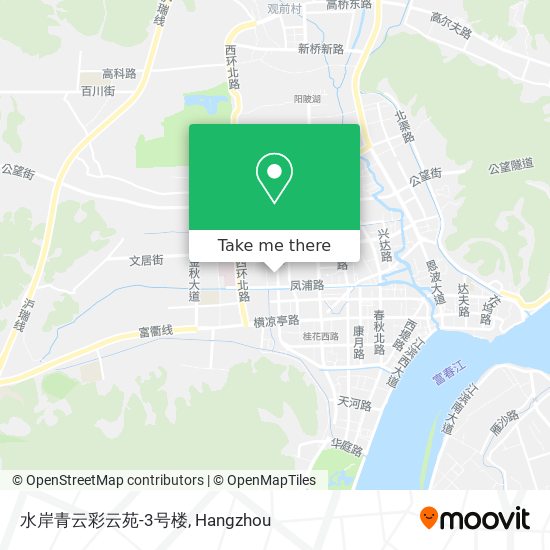 水岸青云彩云苑-3号楼 map