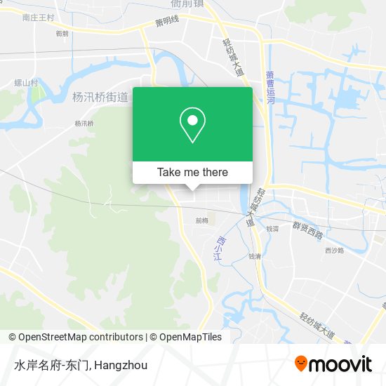水岸名府-东门 map