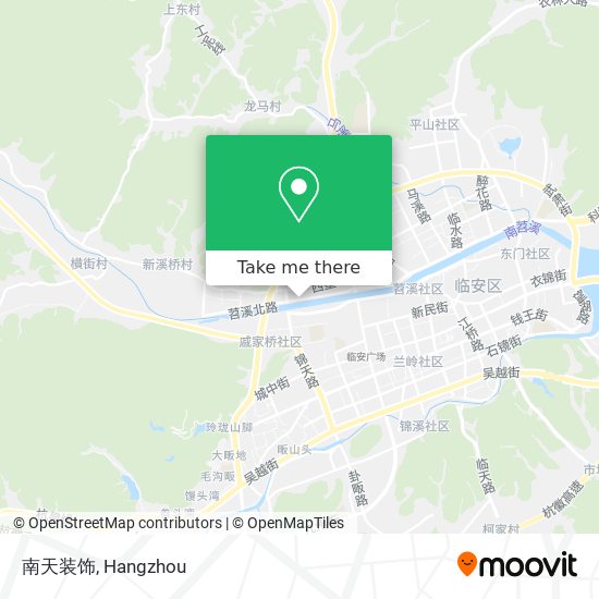 南天装饰 map