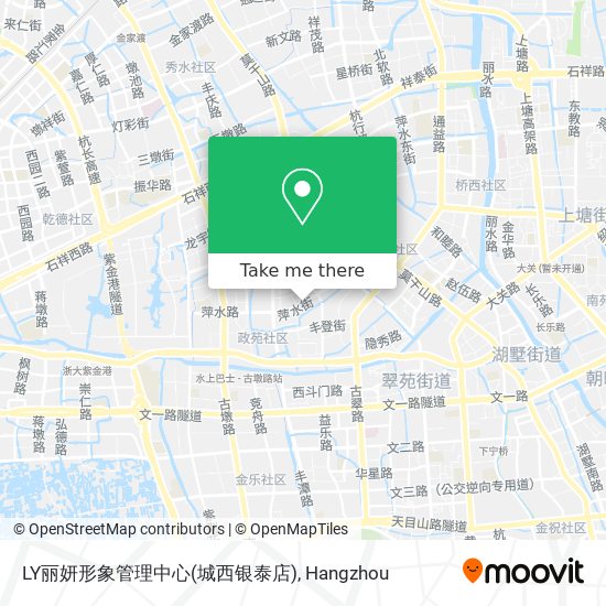 LY丽妍形象管理中心(城西银泰店) map