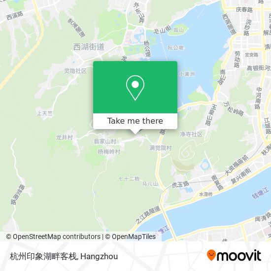 杭州印象湖畔客栈 map