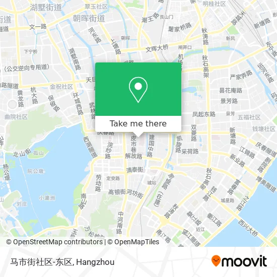 马市街社区-东区 map
