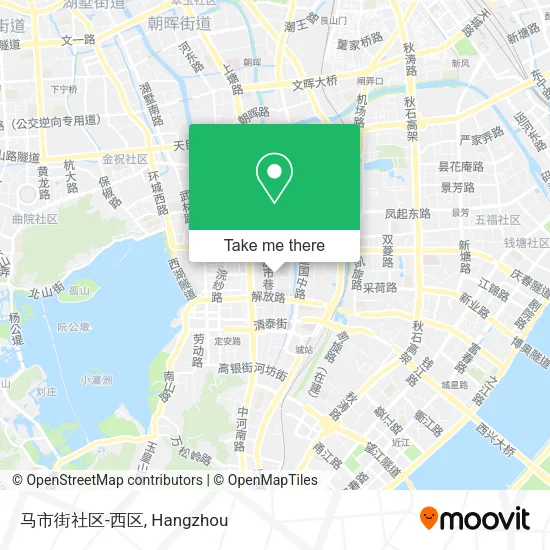 马市街社区-西区 map