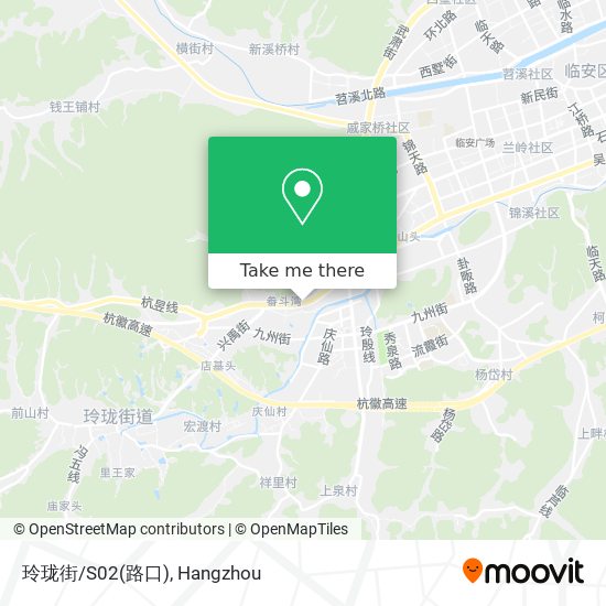 玲珑街/S02(路口) map