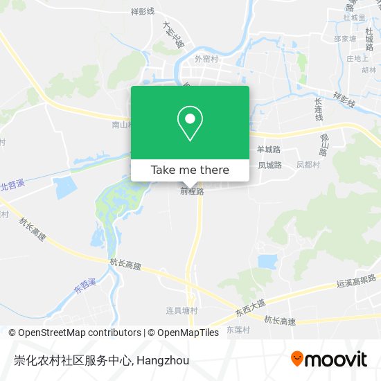 崇化农村社区服务中心 map