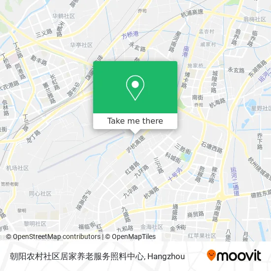 朝阳农村社区居家养老服务照料中心 map