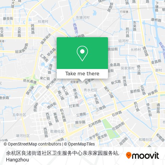 余杭区良渚街道社区卫生服务中心亲亲家园服务站 map