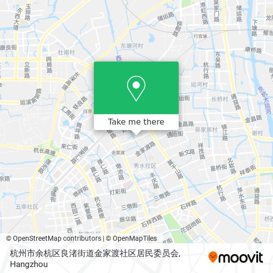 杭州市余杭区良渚街道金家渡社区居民委员会 map