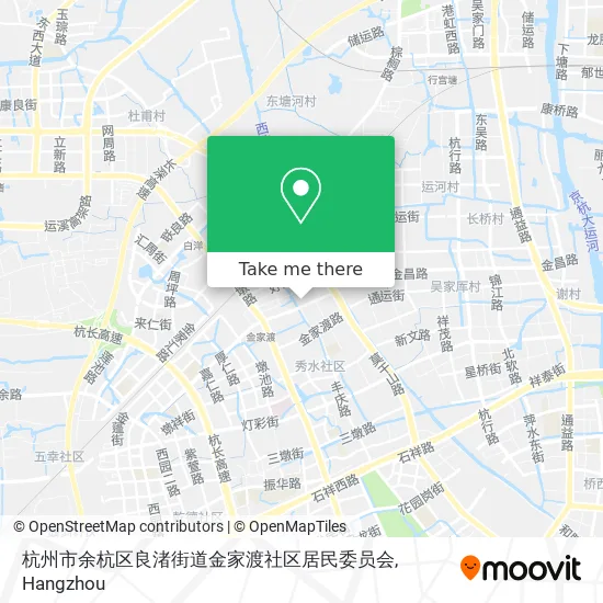 杭州市余杭区良渚街道金家渡社区居民委员会 map