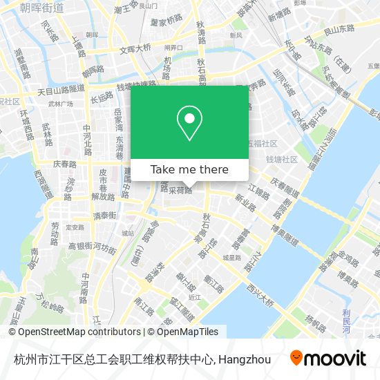 杭州市江干区总工会职工维权帮扶中心 map