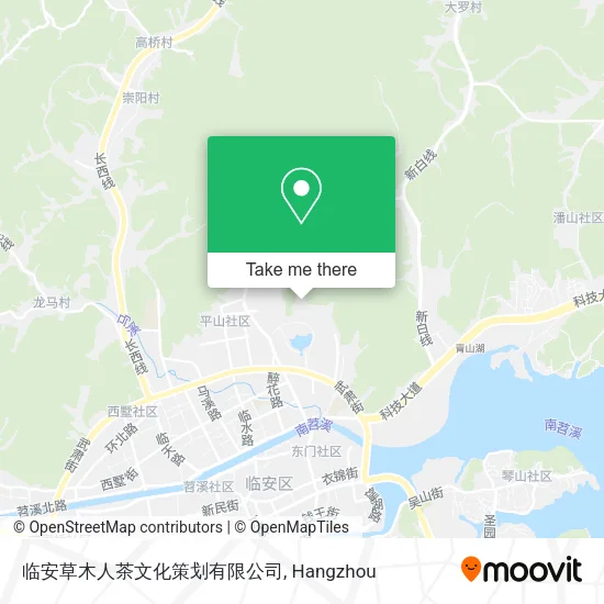 临安草木人茶文化策划有限公司 map