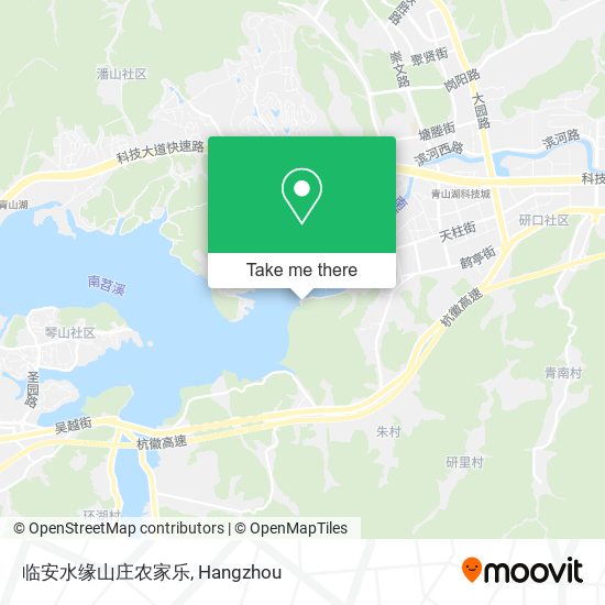 临安水缘山庄农家乐 map