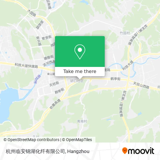 杭州临安锦湖化纤有限公司 map