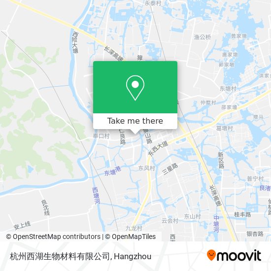 杭州西湖生物材料有限公司 map