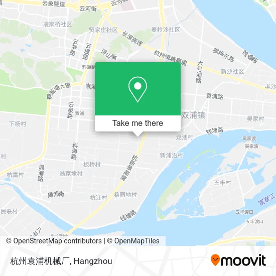 杭州袁浦机械厂 map