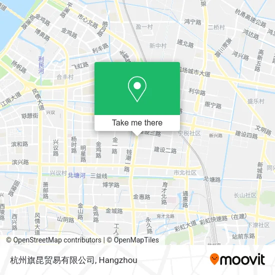 杭州旗昆贸易有限公司 map