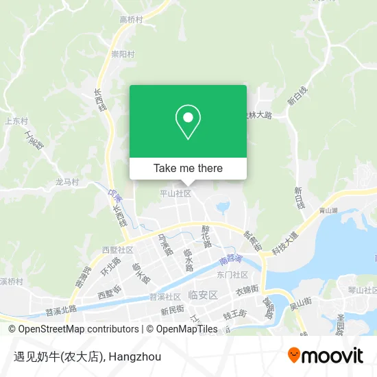 遇见奶牛(农大店) map