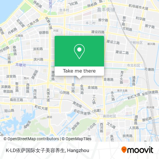 K-LD依萨国际女子美容养生 map
