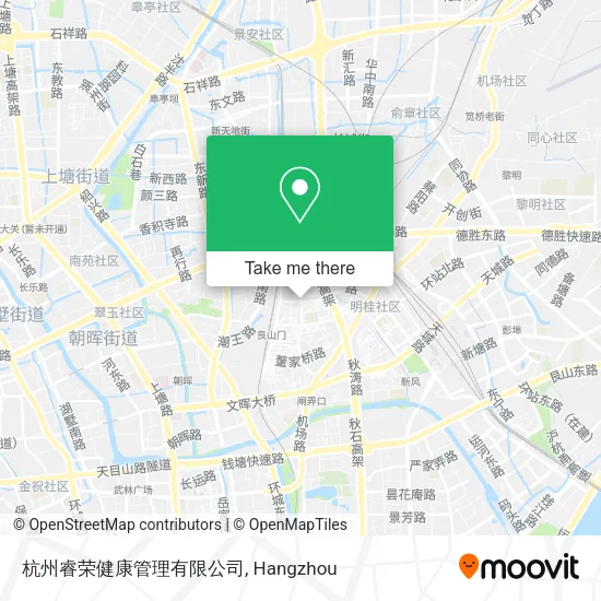 杭州睿荣健康管理有限公司 map