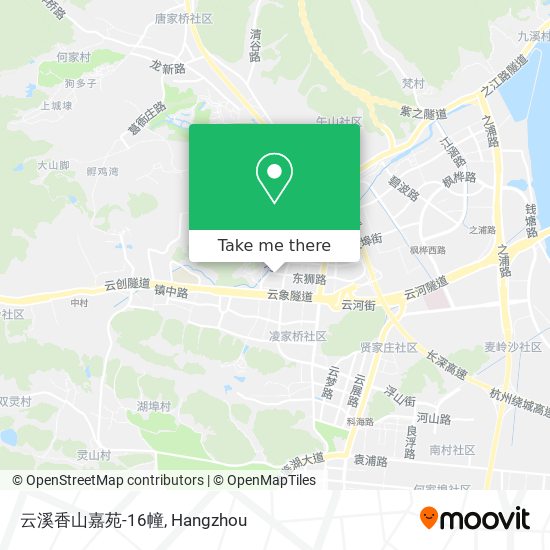 云溪香山嘉苑-16幢 map