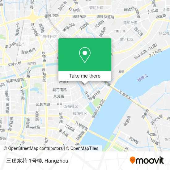 三堡东苑-1号楼 map