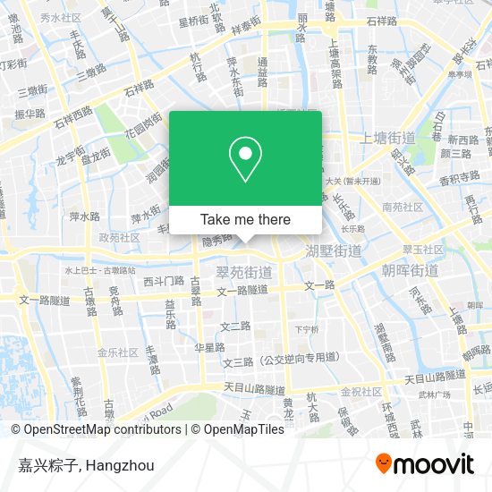 嘉兴粽子 map