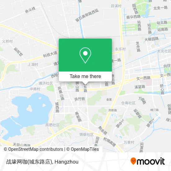 战壕网咖(城东路店) map
